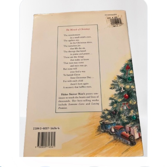 PGC Christmas’s Blessings Book by Helen Steiner Rice Hardcover 3rd Printing 1992 - Picture 2 of 2